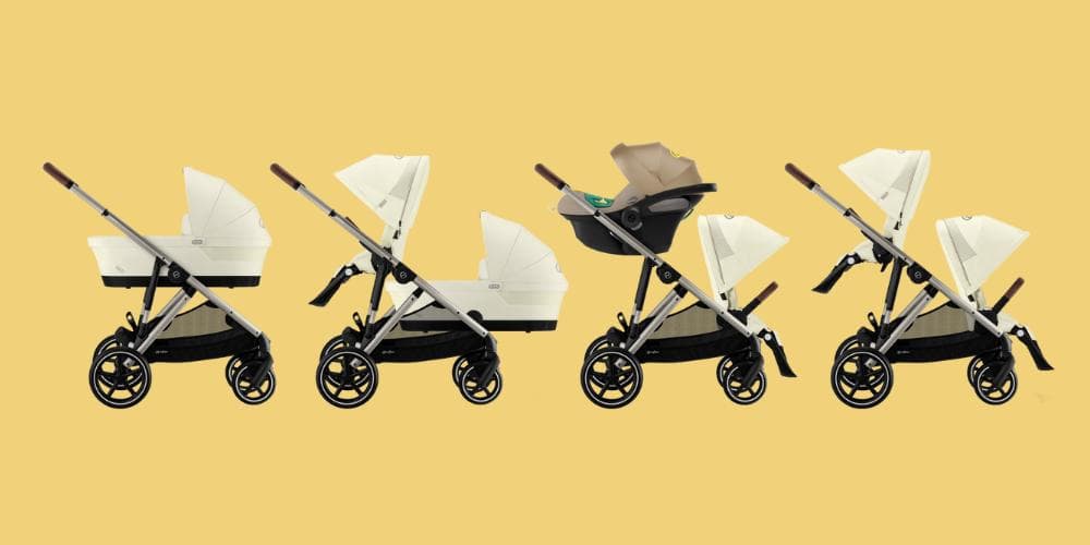 Cybex Gazelle S – přechod z jednokočárku na sourozenecký.