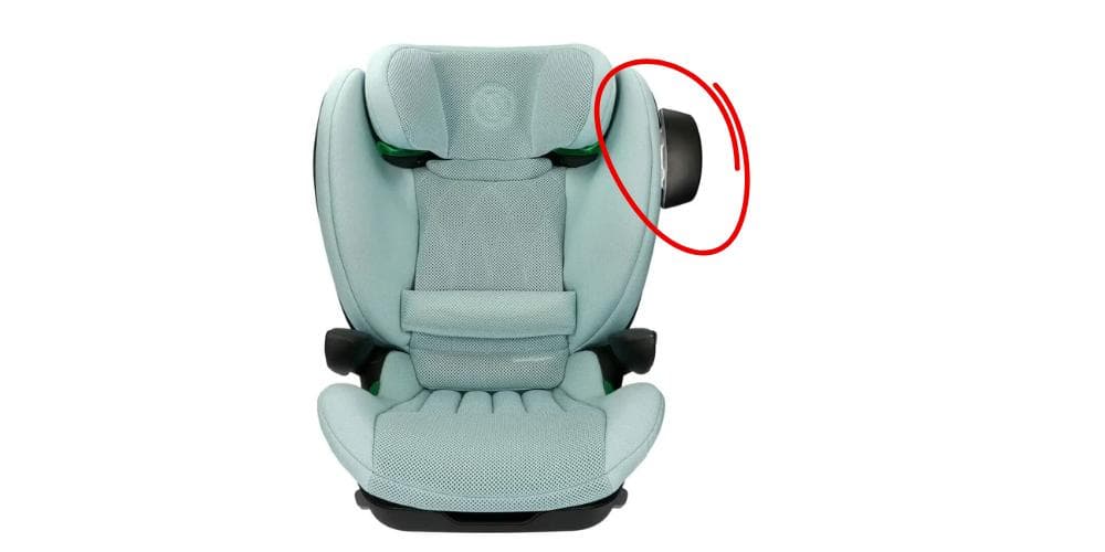 Doplňková boční ochrana na autosedačce Avionaut MaxSpace AirFlow.