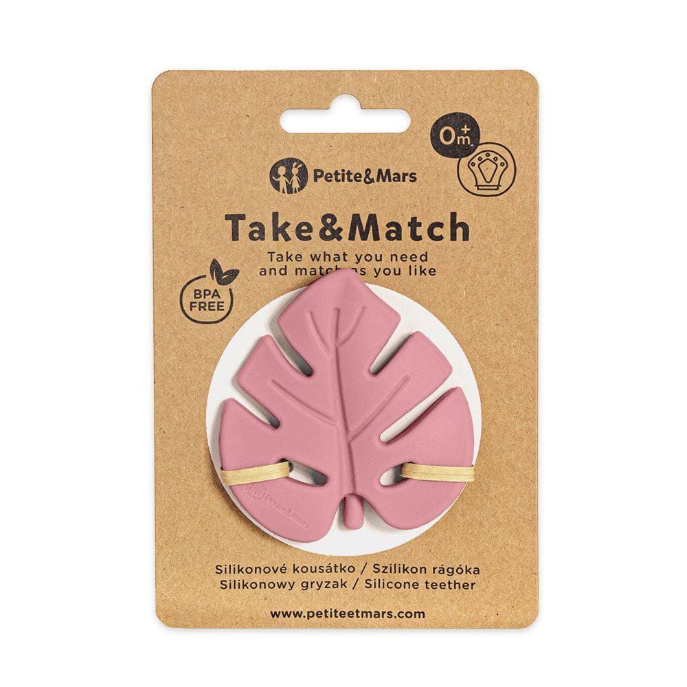 Petite&Mars Silicone Teether Take&Match 0m+