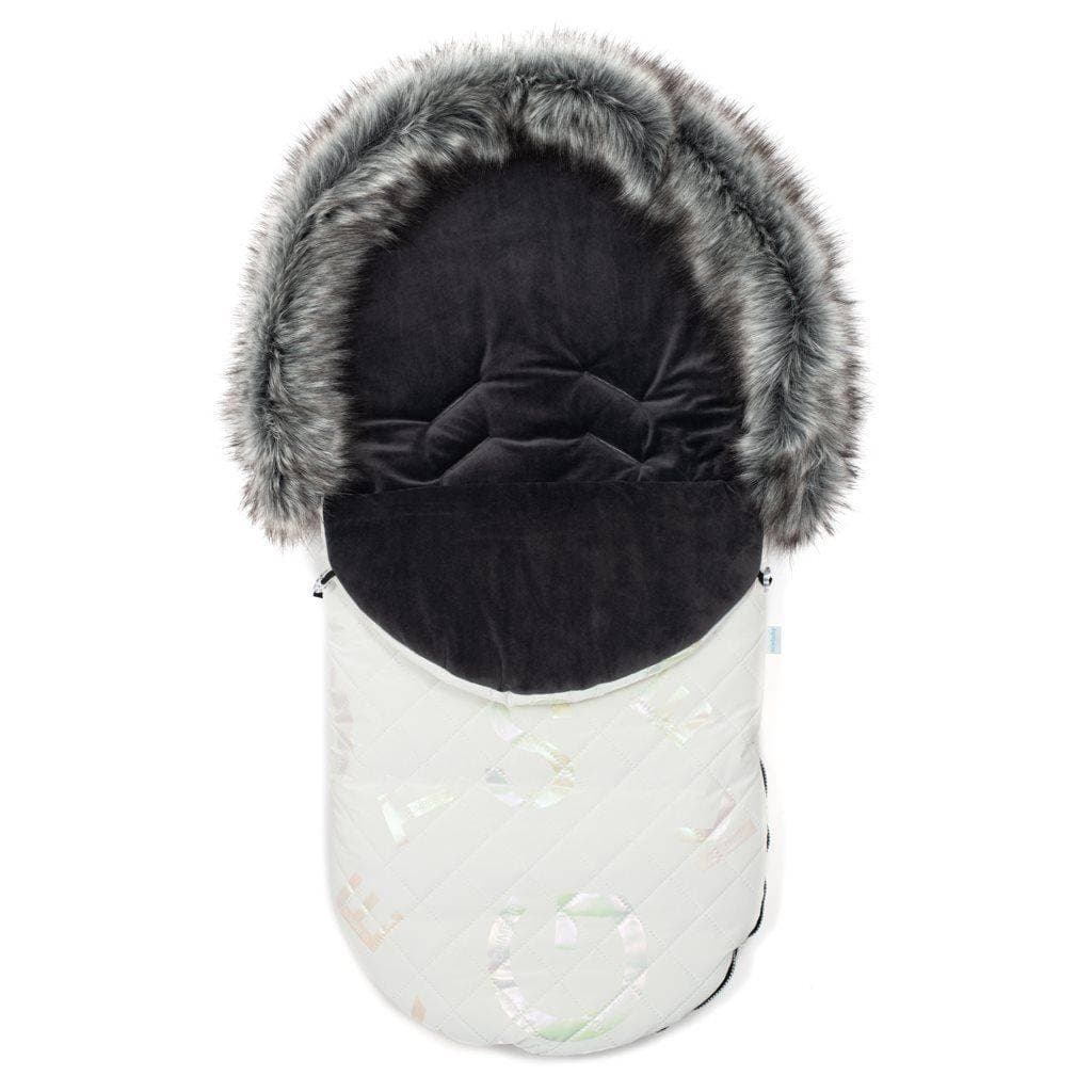 New Baby Zimní fusak Luxusní s kožešinou Climber