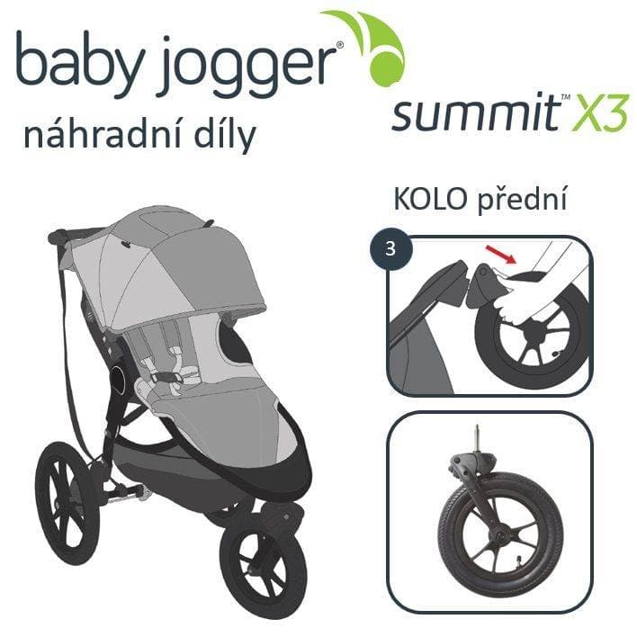 Baby Jogger Přední kolo Summit X3