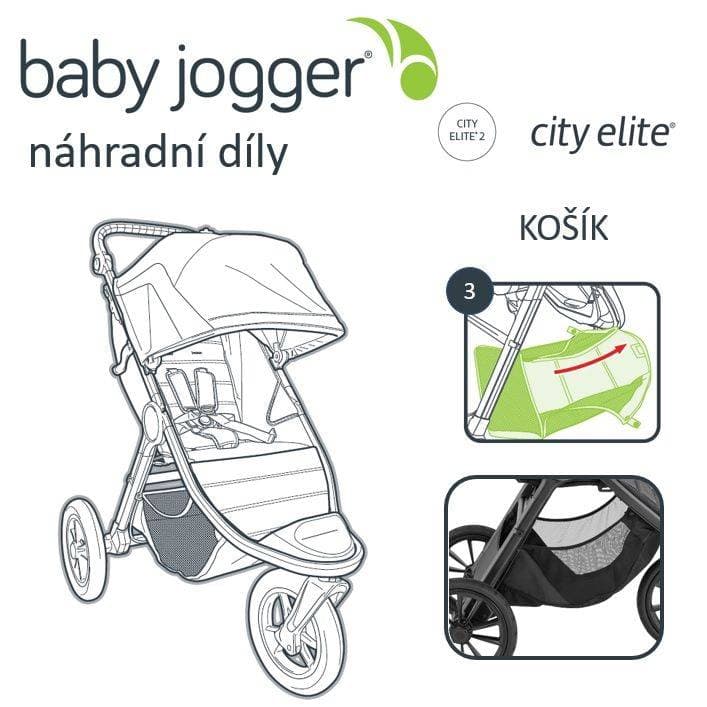 Baby Jogger Nákupní košík City Elite 2