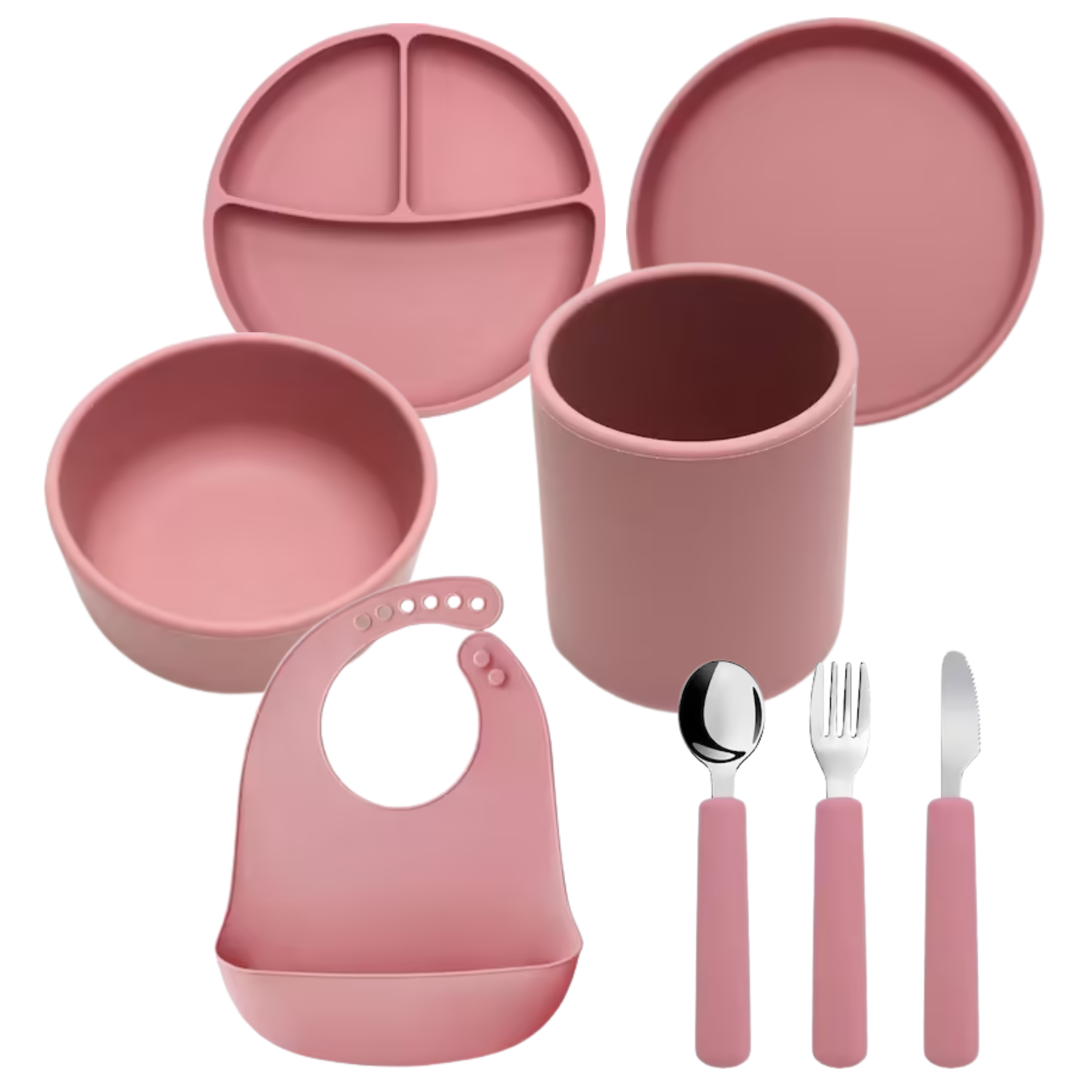 Smile Classic Jídelní silikonová sada - 8 dílná